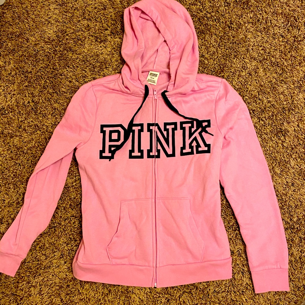 Vs Pink hoodie set (READ DESCRIPTION).